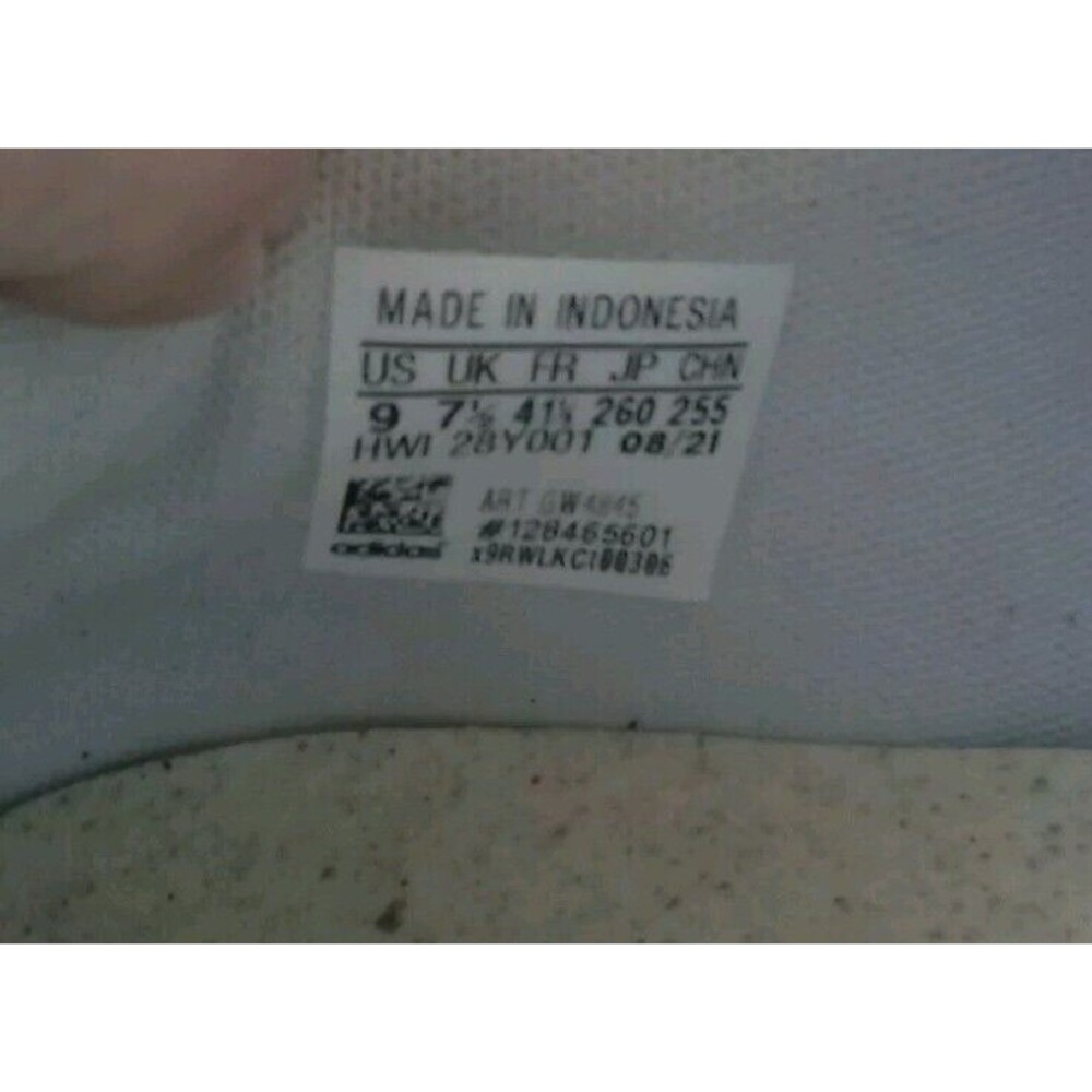 Size 9 ADIDAS ADVANTAGE SNEAKER WOMENS Color: Cloud White / Copper Metallic - Picture 6 of 7